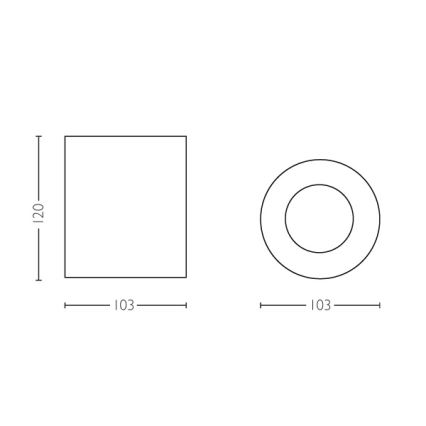 Philips - Foco LED com regulação Hue PILLAR 1xGU10/5,5W