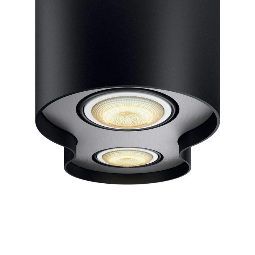 Philips - Luminária LED Regulável Hue PILLAR 2xGU10/5W/230V + controlo remoto