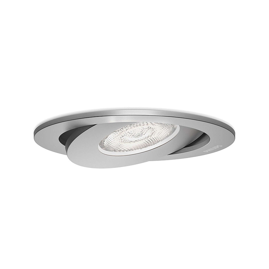 Philips - CONJUNTO 3x Luminária de embutir LED dimmerizável LED/4,5W/230V