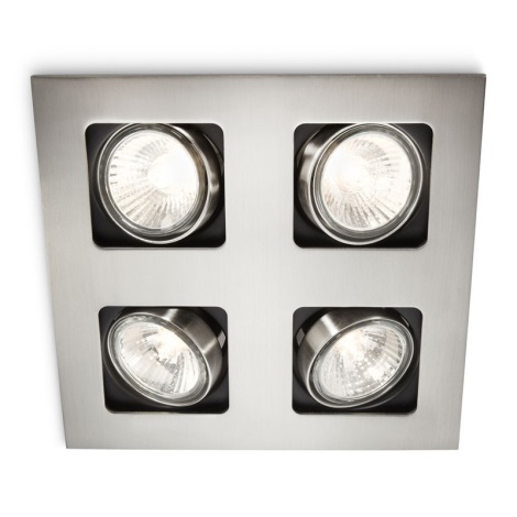 Philips 59304/17/16 - Foco de encastrar LED de casa de banho MYLIVING ARTEMIS 4xLED/4W