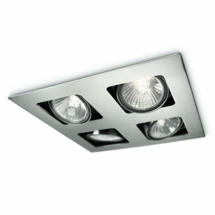 Philips 59304/17/16 - Iluminação embutida de casa de banho MYLIVING ACAMAR 4xGU10/35W