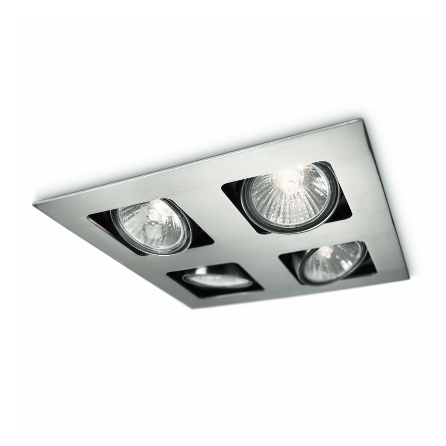 Philips 59304/17/16 - Iluminação embutida de casa de banho MYLIVING ACAMAR 4xGU10/35W