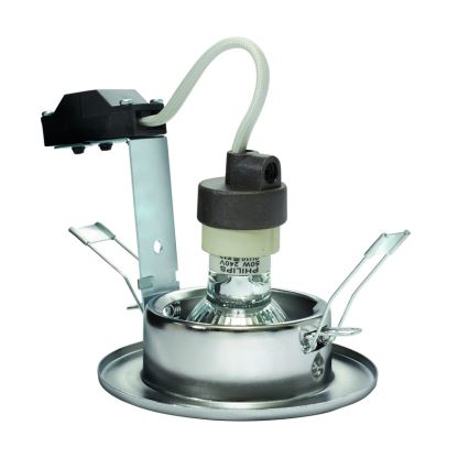 Philips - CONJUNTO 3x Iluminação embutida de casa de banho 3xGU10/35W/230V IP23