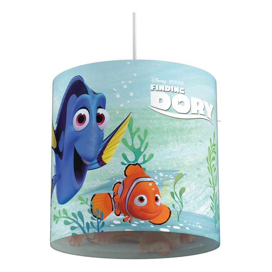 Philips 71751/90/26 - Abajur para crianças candeeiro DISNEY FINDING DORY E27 diâmetro 26 cm