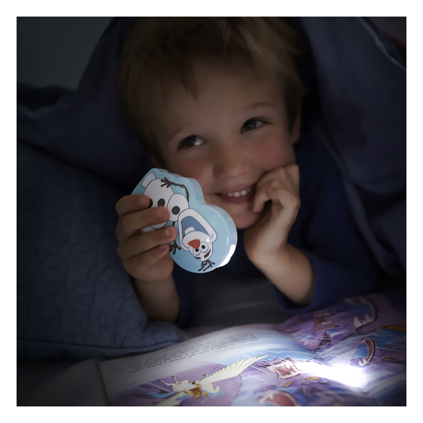 Philips 71767/08/16 - LED Lanterna de criança DISNEY FROZEN 1xLED/0,3W/2xAAA