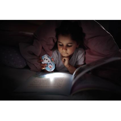 Philips 71767/08/16 - LED Lanterna de criança DISNEY FROZEN 1xLED/0,3W/2xAAA