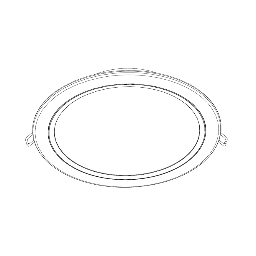 Philips - Luminária LED embutida para teto LED/20W/230V