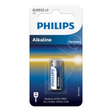 Philips 8LR932/01B - Pilha alcalina 8LR932 MINICELLS 12V 50mAh