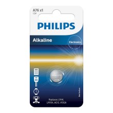 Philips A76/01B - Pilha alcalina de botão MINICELLS 1,5V 155mAh