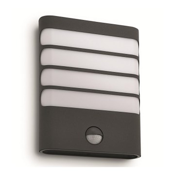 Philips - Aplique de parede exterior com sensor LED/3W/230V IP44