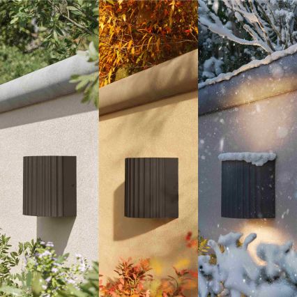 Philips - Aplique de parede exterior LED ZYRA LED/4,3W/230V 2700K IP44