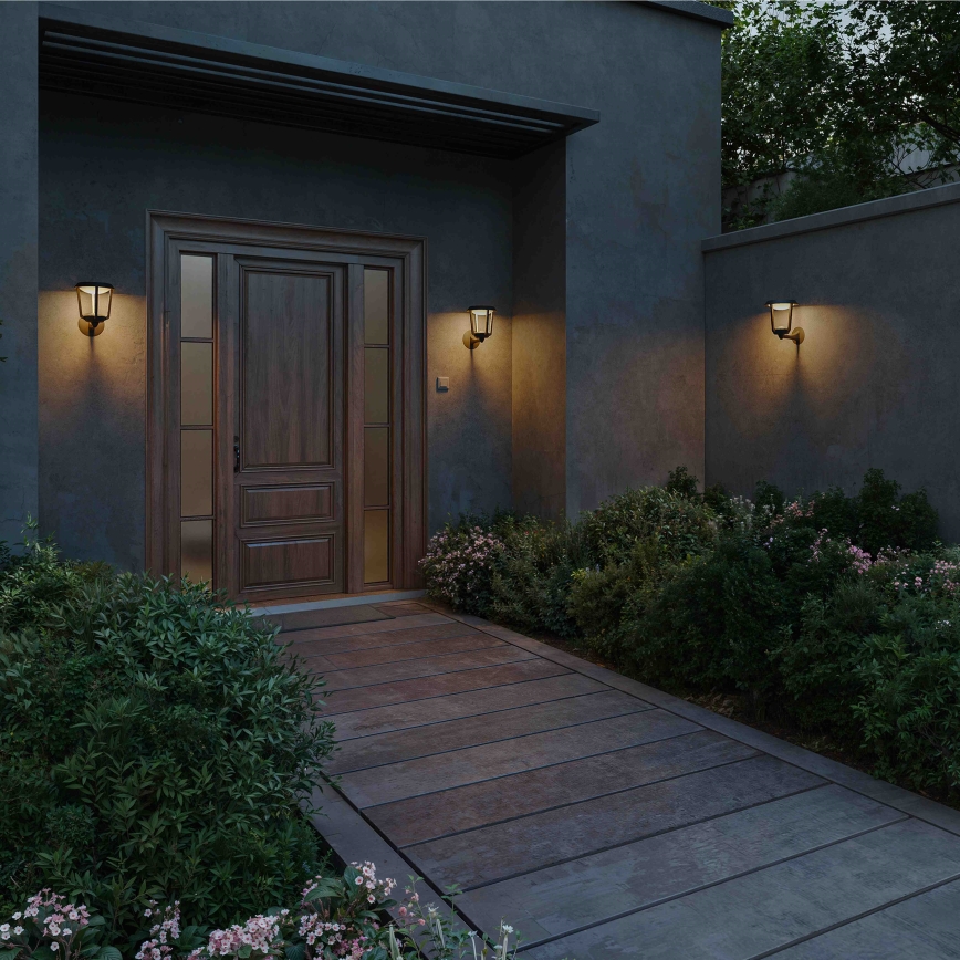 Philips - Aplique de parede exterior NUVY LED/4,3W/230V 2700K IP44