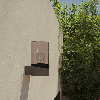 Philips - Aplique de parede LED para exterior NAYL 1xE27/4W/230V 2700K IP44