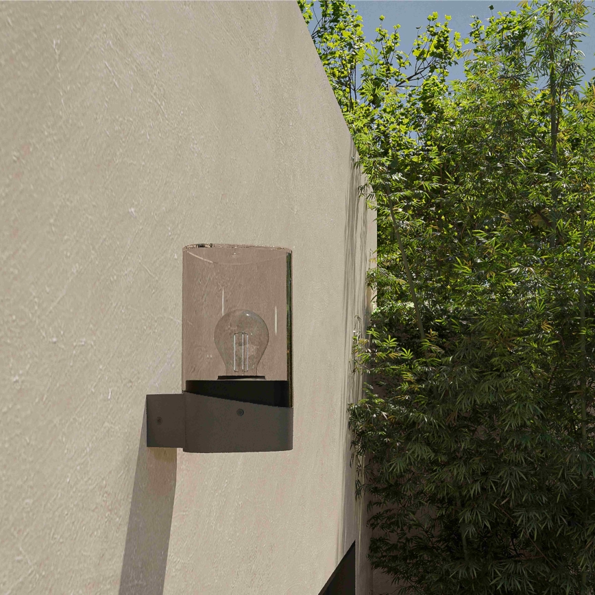 Philips - Aplique de parede LED para exterior NAYL 1xE27/4W/230V 2700K IP44