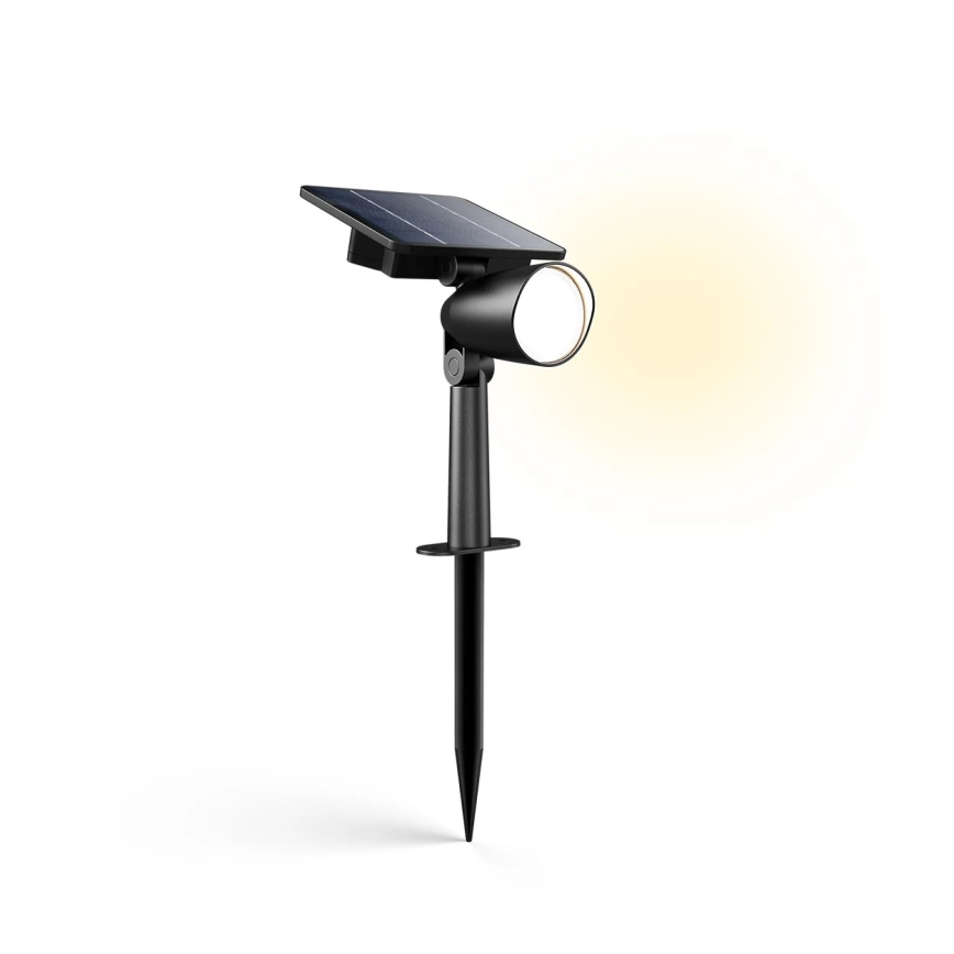 Philips - Luminária de ponto solar LED ASHLYN LED/1,4W/3,7V 2600 mAh 2700K IP44
