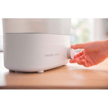Philips Avent - Esterilizador elétrico a vapor PREMIUM 3 em 1