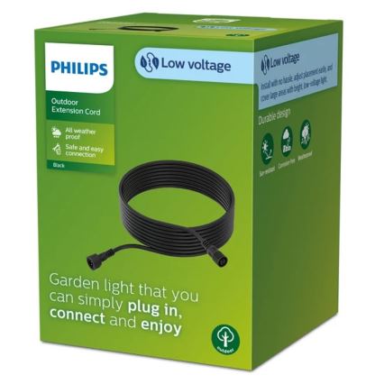 Philips - Cabo de extensão exterior 10m IP67