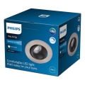 Philips - Candeeiro de casa de banho LED dimerizável ABROSA LED/9W/230V IP44