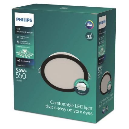 Philips - Candeeiro de embutir LED MESON LED/5,5W/230V 4000K
