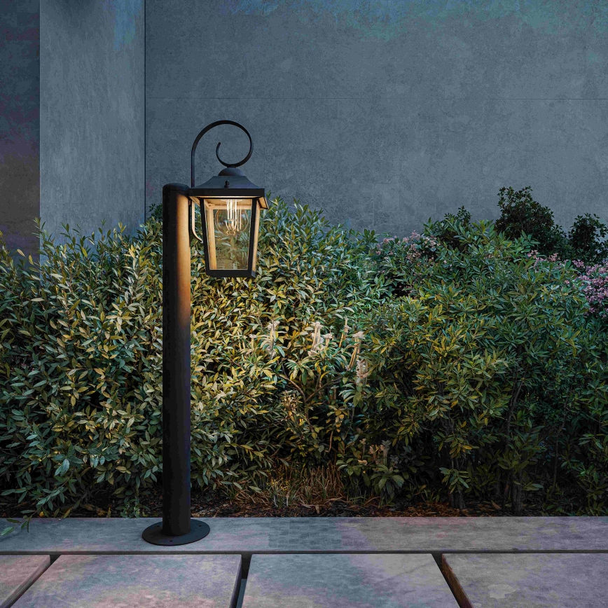 Philips - Candeeiro de exterior BUZZARD 1xE27/25W/230V IP44