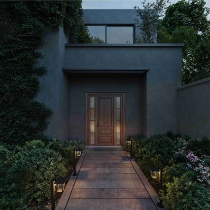 Philips - Candeeiro de exterior BUZZARD 1xE27/25W/230V IP44