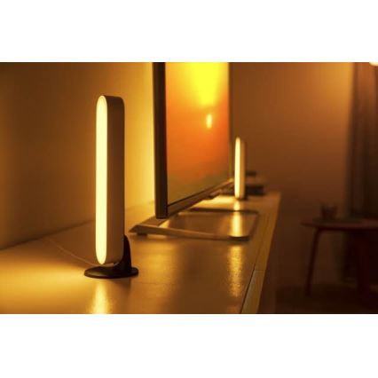 Philips - Candeeiro de mesa LED com regulação Hue PLAY LED/6W/230V branco