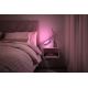 Philips - Candeeiro de mesa LED RGB com regulação Hue IRIS LED/10W/230V 2000-6500K rosa