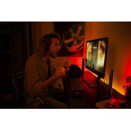 Philips - Candeeiro de mesa LED RGB com regulação Hue PLAY LED/6W/230V