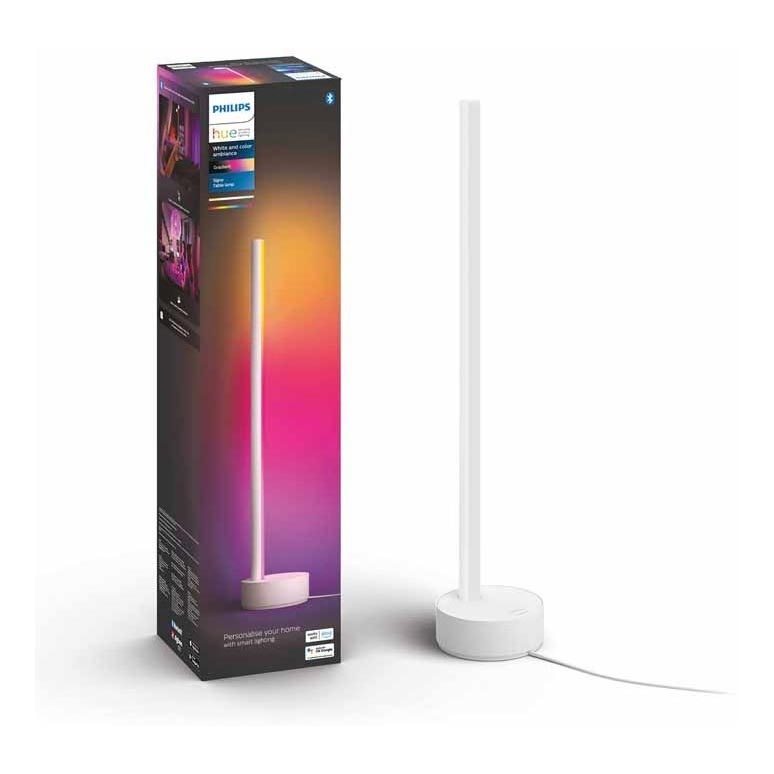 Philips - Candeeiro de mesa LED RGB com regulação Hue SIGNE LED/12W/230V 2000-6500K branco