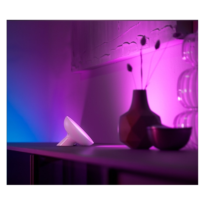 Philips - Candeeiro de mesa LED RGB regulável Hue BLOOM LED/7,1W/230V