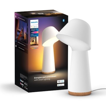 Philips - Candeeiro de mesa LED RGBW com regulação Hue TWILIGHT LED/13,4W/230V 2000-6500K