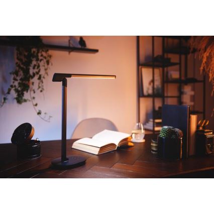 Philips - Candeeiro de mesa táctil LED com regulação SWORD LED/12W/230V 2700/4000/6500K CRI90