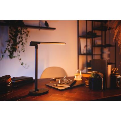 Philips - Candeeiro de mesa táctil LED com regulação SWORD LED/12W/230V 2700/4000/6500K CRI90