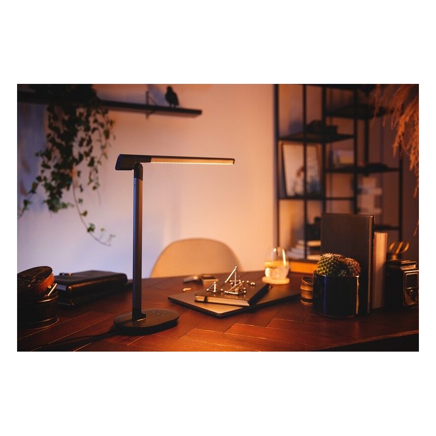 Philips - Candeeiro de mesa táctil LED com regulação SWORD LED/12W/230V 2700/4000/6500K CRI90