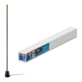 Philips - Candeeiro de pé LED RGBIC regulável GRADIENT LED/9,7W/230V 2200-6500K Wi-Fi