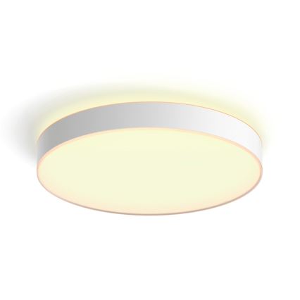 Philips - Candeeiro de teto LED dimável Hue, 48W, 230V, 2200-6500K, Ø 551 mm, branco + controlo remoto