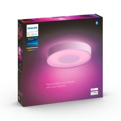 Philips - LED RGB Candeeiro de tecto regulável Hue INFUSE LED/33,5W/230V 2000–6500K Ø 381 mm branco