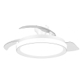 Philips - Candeeiro de teto LED dimerizável com ventilador BLISS LED/35W/230V, branco + controlo remoto