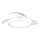 Philips - Candeeiro de teto LED dimerizável com ventilador BLISS LED/35W/230V, branco + controlo remoto