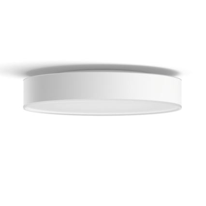 Philips - Luminária de teto LED dimerizável Hue LED/19,2W/230V 2200-6500K Ø 381 mm branca + comando remoto