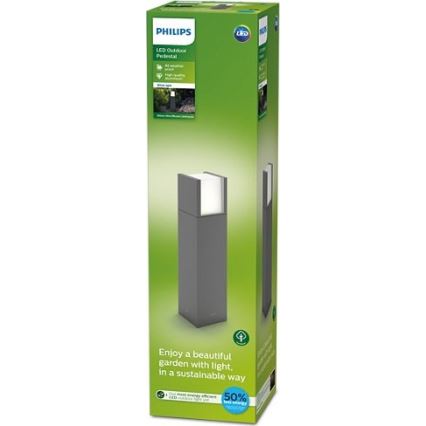 Philips - Candeeiro exterior LED LED/3,8W/230V 40 cm 3000K IP44