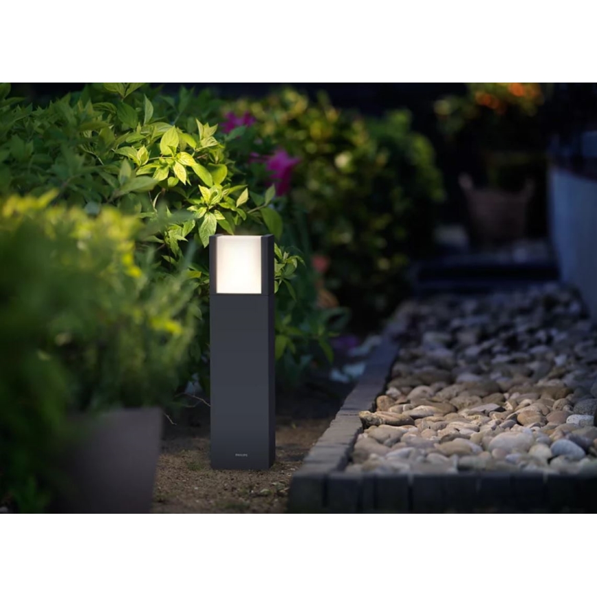 Philips - Candeeiro exterior LED ARBOUR LED/3,8W/230V 40 cm 2700K IP44