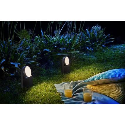 Philips - Candeeiro exterior LED LED/7W/230V 2700K IP44