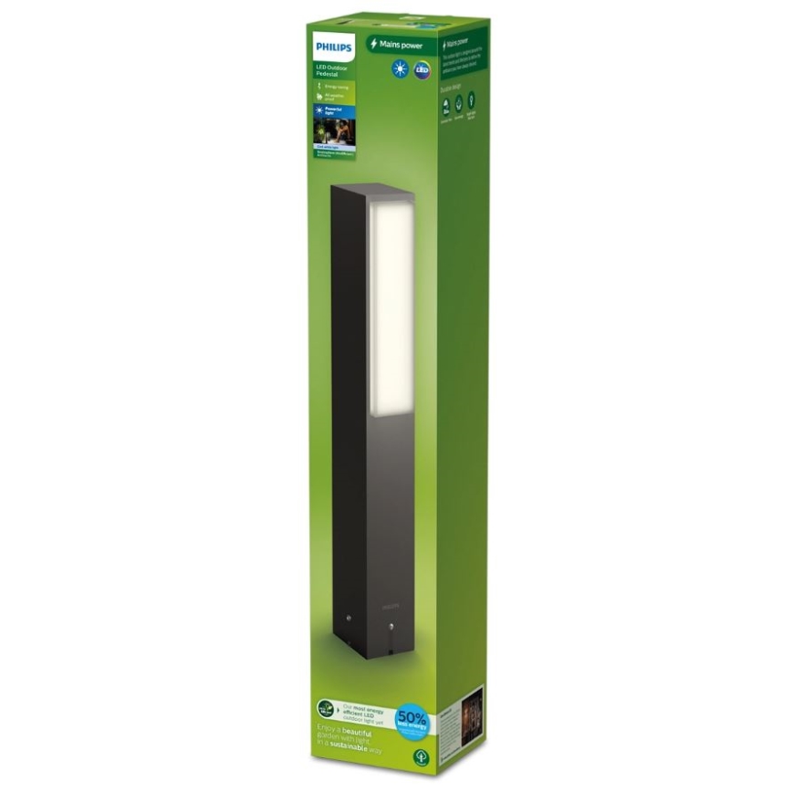 Philips - Candeeiro exterior LED STRATOSPHERE LED/3,8W/230V 42 cm 4000K IP44