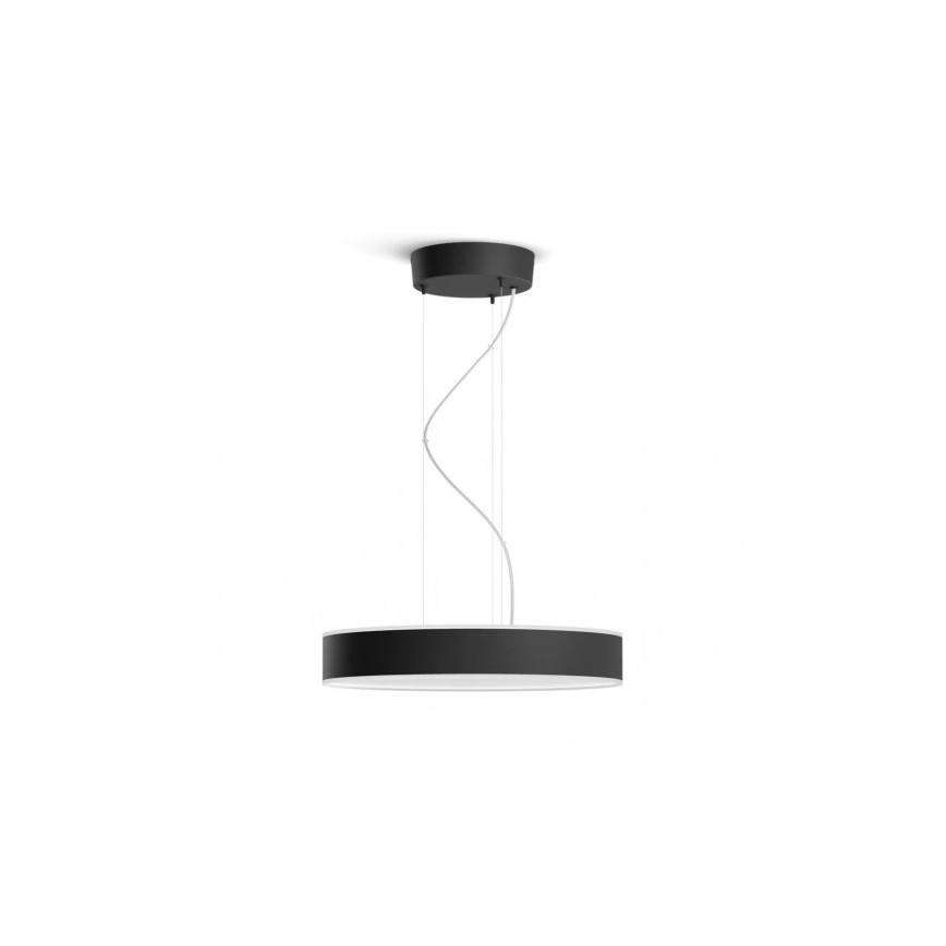 Philips - Candelabro suspenso LED com regulação Hue LED/33,5W/230V 2200-6500K preto + controlo remoto