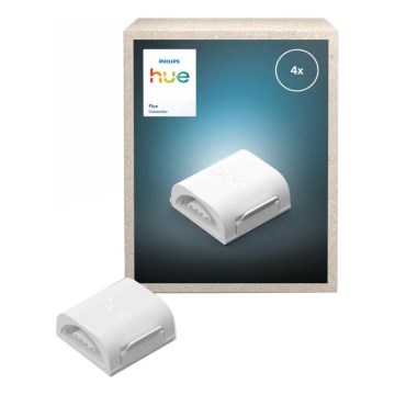 Philips - Conector de ligação para fitas LED Hue FLUX, pack de 4 unidades