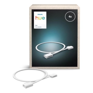 Philips - Conector flexível para fitas LED Hue FLUX, 4 unidades