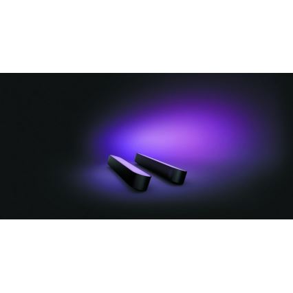 Philips - CONJUNTO 2x Candeeiro de secretária LED RGB com regulação  Hue PLAY White And Color Ambiance LED/6W/230V