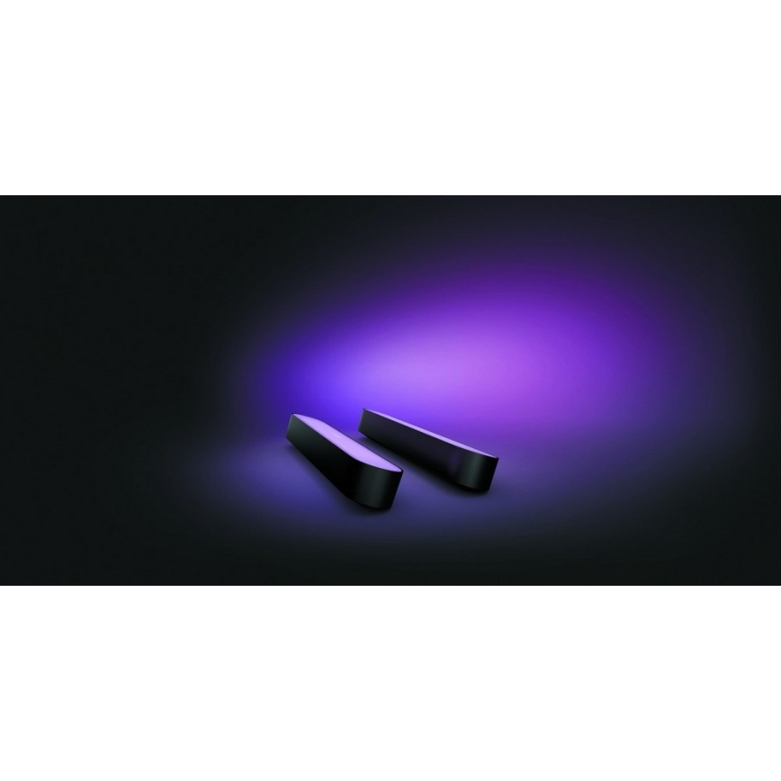 Philips - CONJUNTO 2x Candeeiro de secretária LED RGB com regulação  Hue PLAY White And Color Ambiance LED/6W/230V