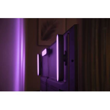 Philips - CONJUNTO 2x Candeeiro de secretária LED RGB com regulação  Hue PLAY White And Color Ambiance LED/6W/230V